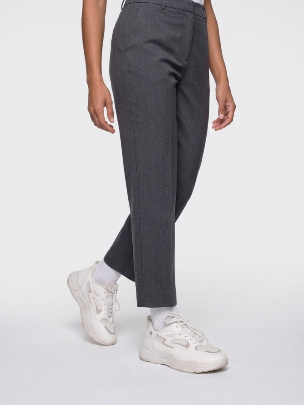 Classic Women's Chunky White Sneakers